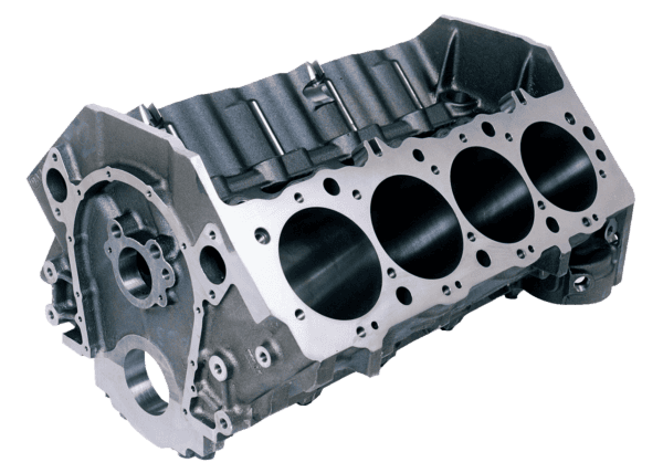 Dart 31273644 - Cast Iron Big M Sportsman Engine Block Chevy Big Block 9.800 Deck, 4.600 Bore, Ductile Caps