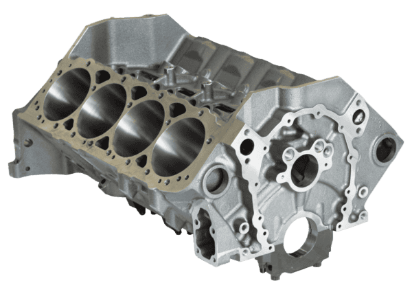 Dart 31161212 Cast Iron SHP PRO High Performance Engine Block Chevy Small Block 350 Mains, 4.125" Bore, Billet Steel Caps