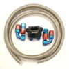 World Products 703850K - Motown LS Water Return Kit (Braided Hose)