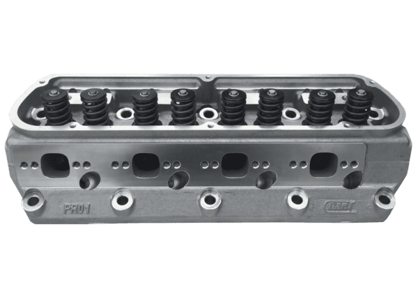 Dart 13211111 Cylinder Heads Aluminum Small Block Ford Pro1 195cc 62cc 2.020" x 1.600", Assembly w/ 1.250" Single Springs for Hydraulic Flat Tappet Cam