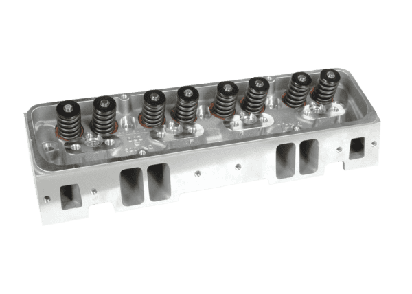 Dart 11321112P Cylinder Heads Aluminum Small Block Chevy Pro1 200cc 64cc 2.020" x 1.600" Straight Plug, Assembly w/ 1.437" Dual Springs for Hydraulic Roller or Flat Tappet Lifters