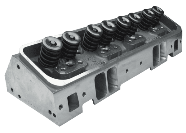 Dart 11981163P Cylinder Heads Aluminum Small Block Chevy Pro1 245cc 66cc 2.100" x 1.600" Straight Plug, Assembly w/ 1.550" Dual Springs for Roller Lifters CNC Ported