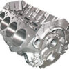 World Products 091112 - Cast Iron Merlin IV Engine Block Chevy Big Block 10.200 Deck, 4.595 Bore, Nodular Caps