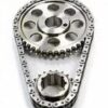 ROLLMASTER CS3040 - Timing Chain Ford Small Block 302/351 EFI Red Series with Shim & non-nitrided sprockets, 9 keyway crank sprocket