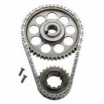 ROLLMASTER CS3130 - Timing Chain Ford Small Block 302/351 PRE/EFI Boss SVO Gold Series with Torrington bearing & nitrided sprockets, 9 keyway crank sprocket