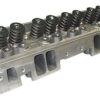 World Products 014150-50-2 - Cylinder Heads Cast Iron Chevy Small Block MOTOWN 220cc 50cc 23Degree 2.080" x 1.600" Angle Plug, Assembly w/ 1.437" springs for solid flat tappet or Hyd.roller lifters