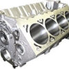 World Products 084180 - Cast Iron Motown/LS Engine Block Chevy Small Block 350 Mains, 3.995 Bore, Billet Caps