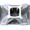 Bill Mitchell Products BMP 061041 - Intake Manifold Chevy Small Block 4150 Carb Flange for Bowtie/Vortec Series Heads