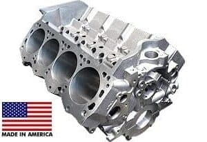 World Products 087110 - Cast Iron Engine Block Ford Small Block 302 Mains, 8.200 Deck, 3.995 Bore, Billet Caps